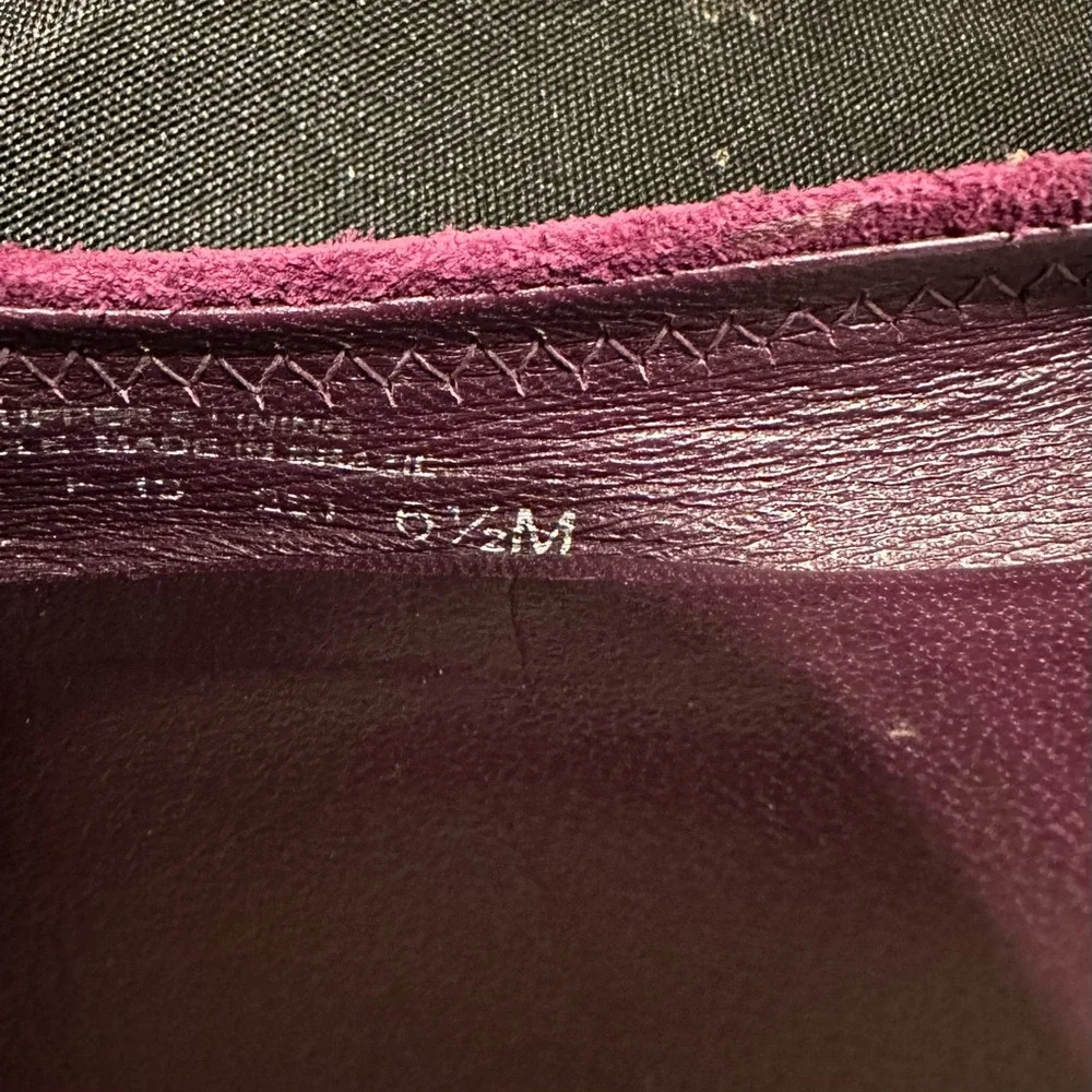 Tory Burch ballet in‎ purple suede